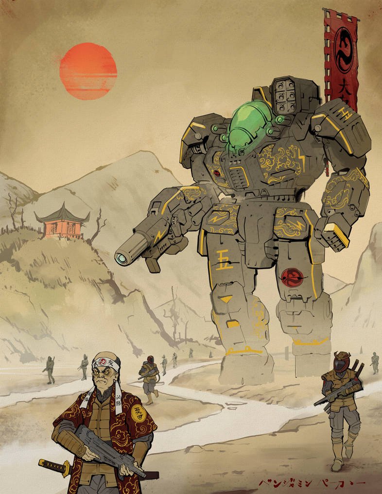 BasedBattletech's tweet image. Otomo be pimpin
#battletech