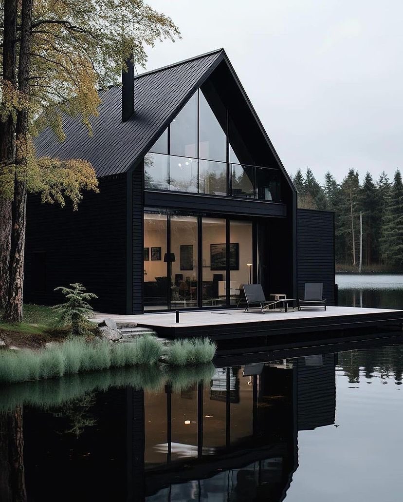 BLOCKDEED's tweet photo. Lakeside lodge #Blockdeed https://t.co/5rTsNgBEol