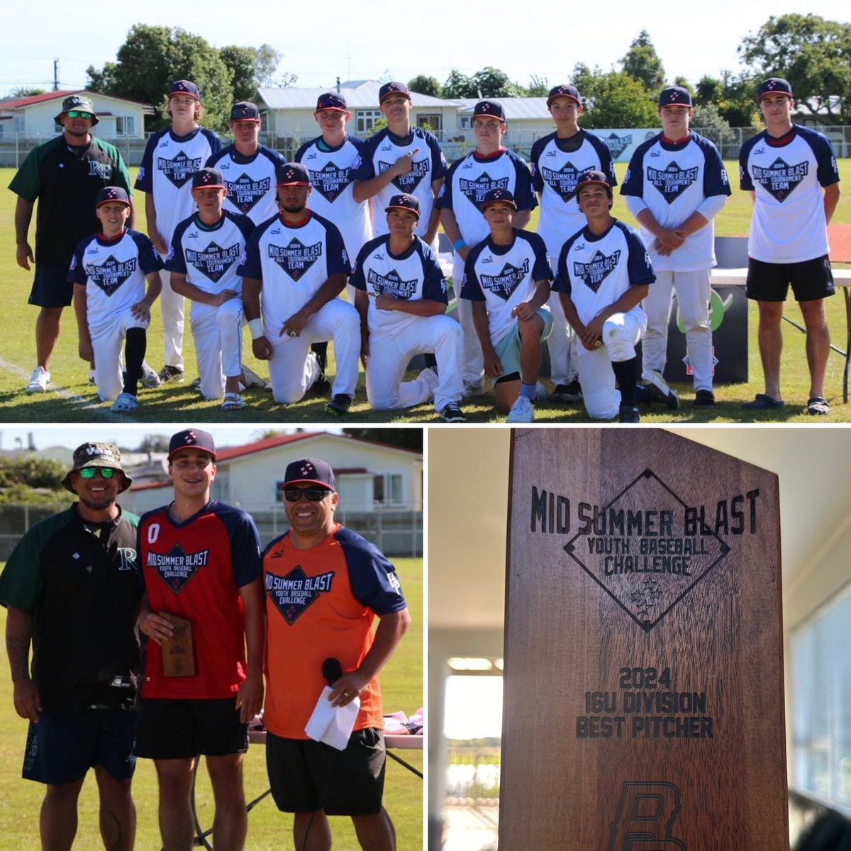 JamesNZ00's tweet photo. Really enjoyed the last 4 days of the Mid-Summer Blast. Grateful to have had such supportive coaches in Scott Laur & Flynn Warren.
Happy with my pitching stats: 24K’s / 2 W’s / 9.2 IP / 0.0 ERA & stoked to make the tournament team. https://t.co/EhZ63yNHCt