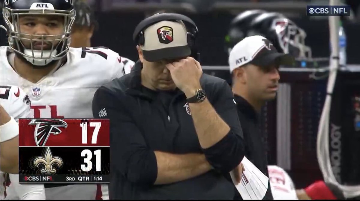DirtyBirdsHQ's tweet photo. Speaks for itself. Pure frustration. #Falcons @AtlantaFalcons https://t.co/IacKXFB87S