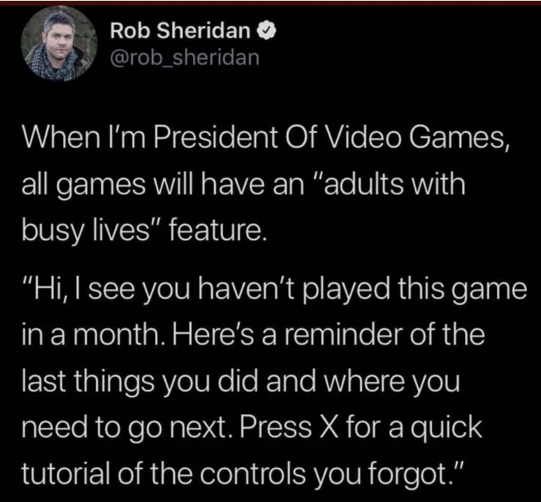 therealcliffyb's tweet image. Wanted this feature in games now for YEARS.