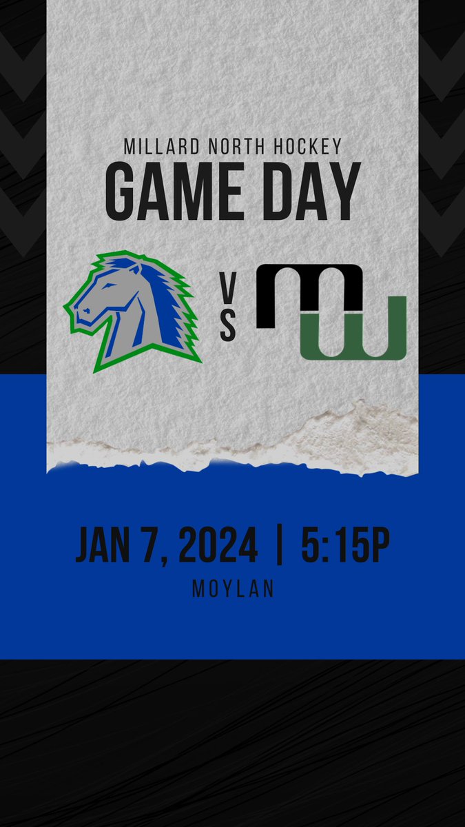mnmustanghockey's tweet photo. First matchup of 2024! The battle of the Millardsโฆ North vs West ๐๐๐
Mustangs ๐ Wildcats
โฐ 5:15pm
๐ Moylan
Letโs pack the house! Rally towels out! ๐ต๐ข #rollstangs #ponyup #hockey #hockeylife #hockeyplayer #hockeygame #icelife #bardown #highschoolhockey https://t.co/PItxuWovMa