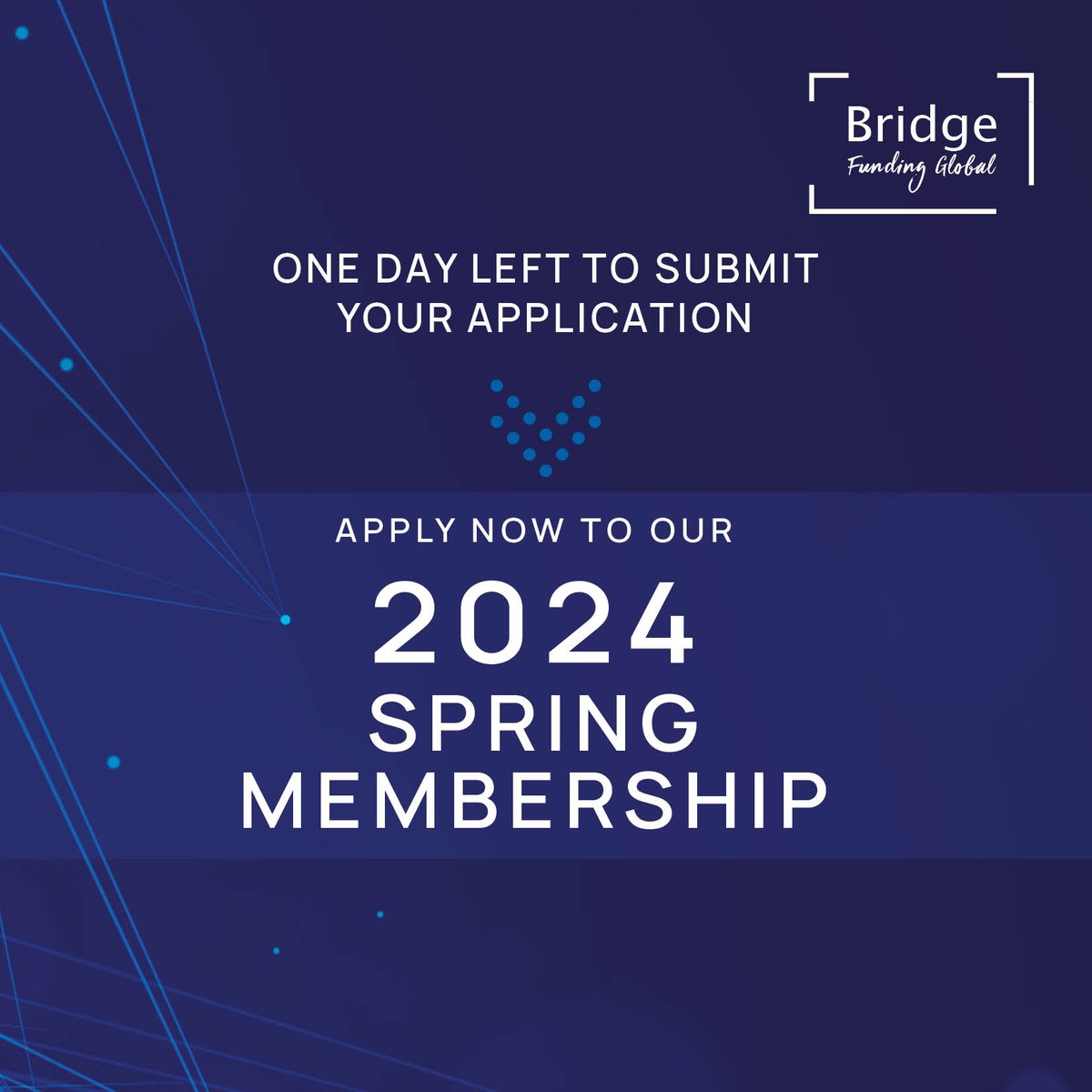 The Bridge by Bridge Funding Global (@bridge_glbl) on Twitter photo โฐ LAST DAY TO APPLY!!!
๐ซ Women GPs, don't miss out on joining a community that offers exclusive programming, Workshops, Highly curated virtual and in-person events, and more!
๐Thank you to our amazing partner:ย <a href="/SouthStateBank/">SouthState Bank</a>
#BridgeFundingGlobal #emergingwomenmanagers โฐ LAST DAY TO APPLY!!!
๐ซ Women GPs, don't miss out on joining a community that offers exclusive programming, Workshops, Highly curated virtual and in-person events, and more!
๐Thank you to our amazing partner:ย <a href="/SouthStateBank/">SouthState Bank</a>
#BridgeFundingGlobal #emergingwomenmanagers