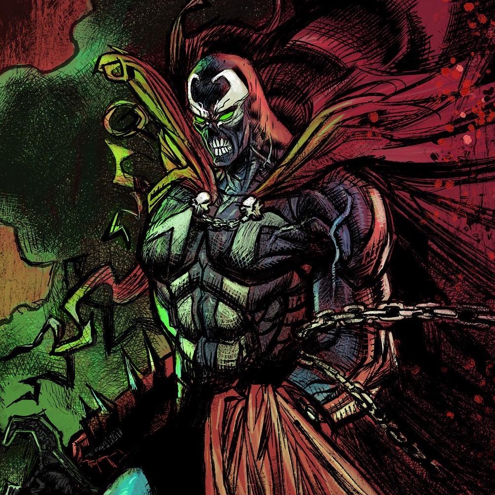 DanieleAfferni's tweet photo. #spawnuary challenge, week 1 - variant #spawnchallenge
Thank you @Todd_McFarlane and McFarlane Comics Official #dafcomics #coverart #comicart #spawn #coverart #artist #art #lineart #color #daf #toddmcfarlane #spawncomics #spawnuniverse https://t.co/1h1L0P74sT