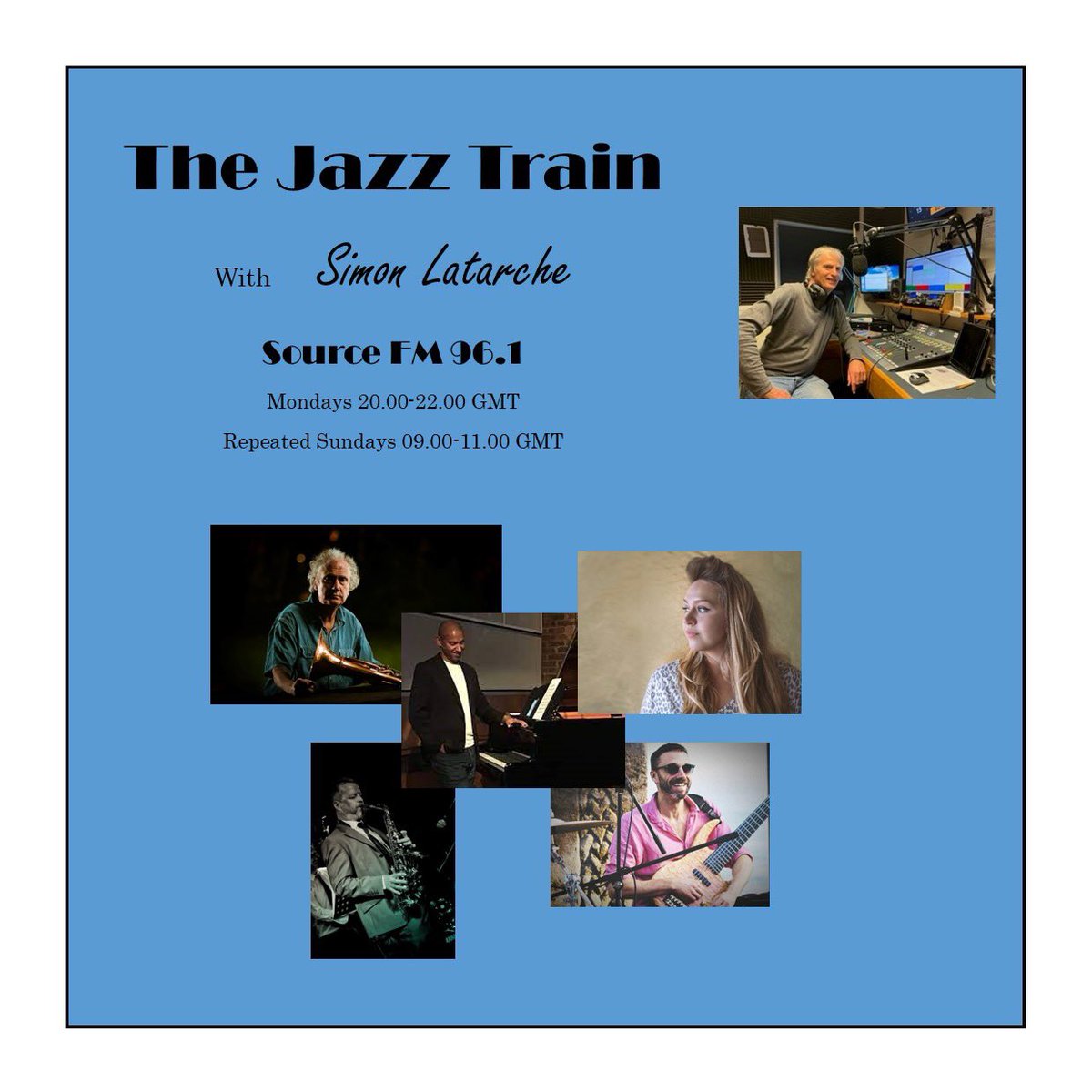 SimonLatarche's tweet photo. Back on @thesourcefm tomorrow from 20.00 GMT. Some great tracks in my review of 2023. #Jazz #jazzradio  #Cornwall https://t.co/adVMNS9ygB