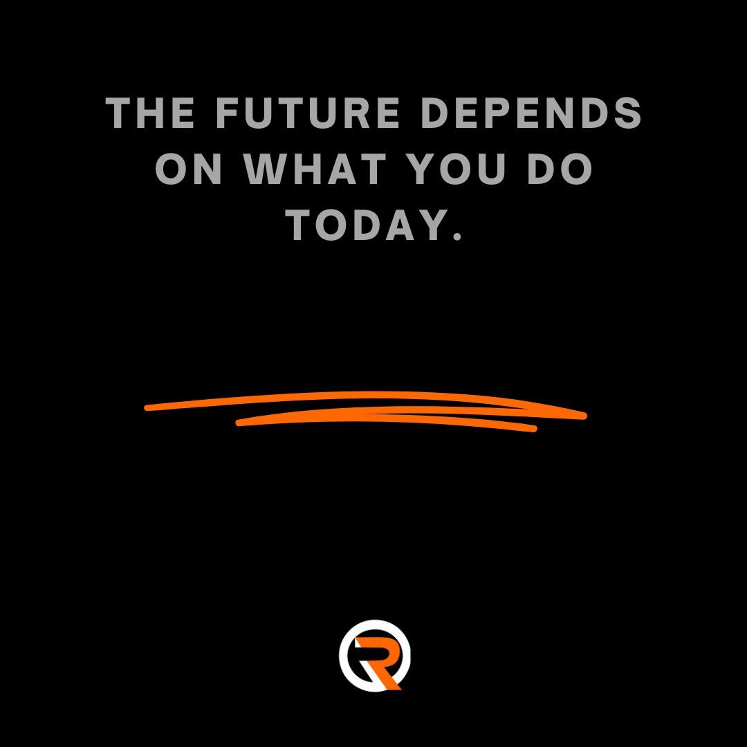 Make today count for a better tomorrow. 

#TodayMatters #FutureDependsOnToday