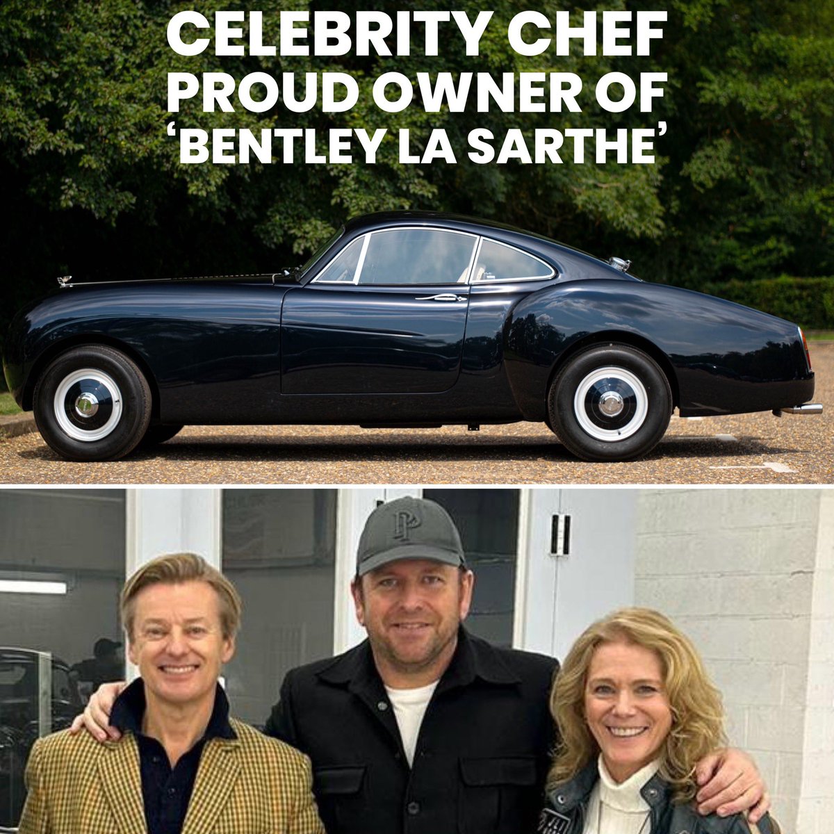 JDIconic's tweet photo. We are delighted to announce that one of our Limited Edition ‘Bentley Continental La Sarthe’ Coupe cars has has been purchased by famous Celebrity Chef, Car Collector and Racing Driver, James Martin!
#bentley #lasarthe #classiccars #cars #jdclassics https://t.co/8ZfIq6bxAX