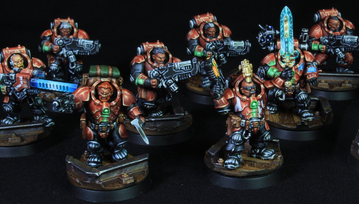 NJortex's tweet photo. Guerreros Hearthkin

Increíbles peanas de @txarlifactory 
Echadle un ojo a su perfil para ver todas las maravillas que hace

#leaguesofvotann #leaguesofvotann40k #wh40kpaint #warhammer40kpainting #WarhammerCommunity #paintingwarhammer #wargames
 #warhammerespaña #gamesworkshop https://t.co/Ui8E0X79Ur