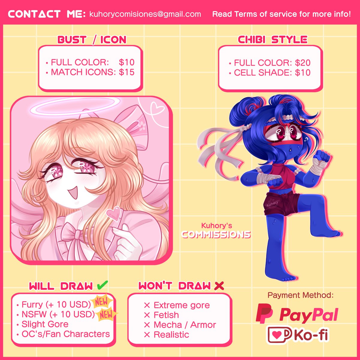 La Kuhorny 🍉 OPEN COMMISSIONS tweet media
