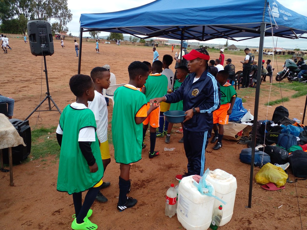 It was a yr. ago when Dr Naks @Tshi_Nakanyane & his Bikers crew graced us with their presence & donated soccer boots, bibs etc..topped by a cool braai, giving the kis a spin in the pitch with their bikes. A day they'll never forget. Leredirile batho #EmpoweredtoEmpower