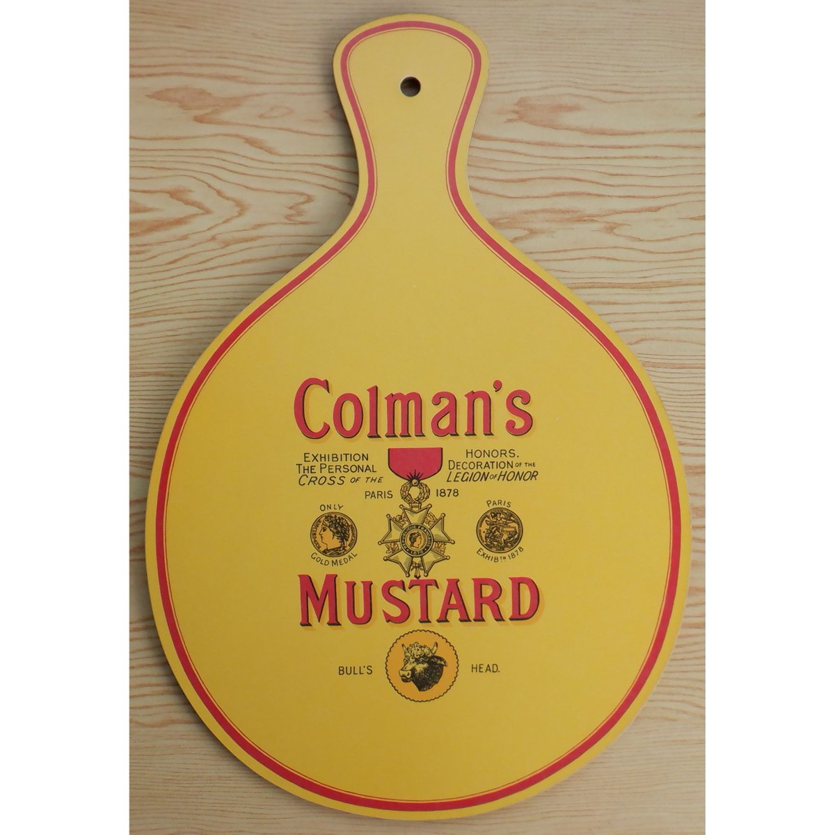 EverRotating's tweet photo. A vintage Colman's Mustard serving board.
🛒 https://t.co/GuLEfam4wp
#Vintage #Colmans #ColmansMustard #FollowVintage #eBay https://t.co/xX8Dvyr4zq