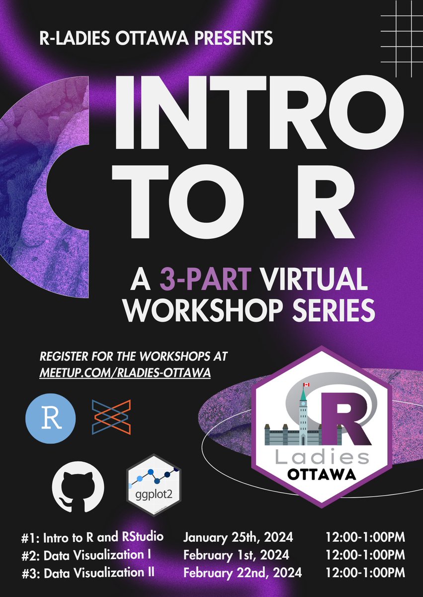 R-Ladies Ottawa tweet media