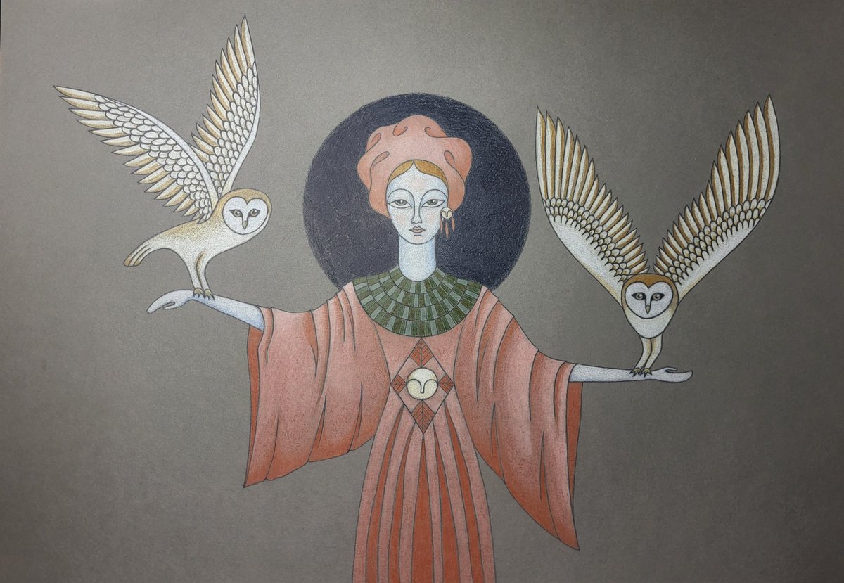 lottaskimo's tweet image. Crayons sur papier. 29,7cm x 42cm. 2024

#dessin #drawing