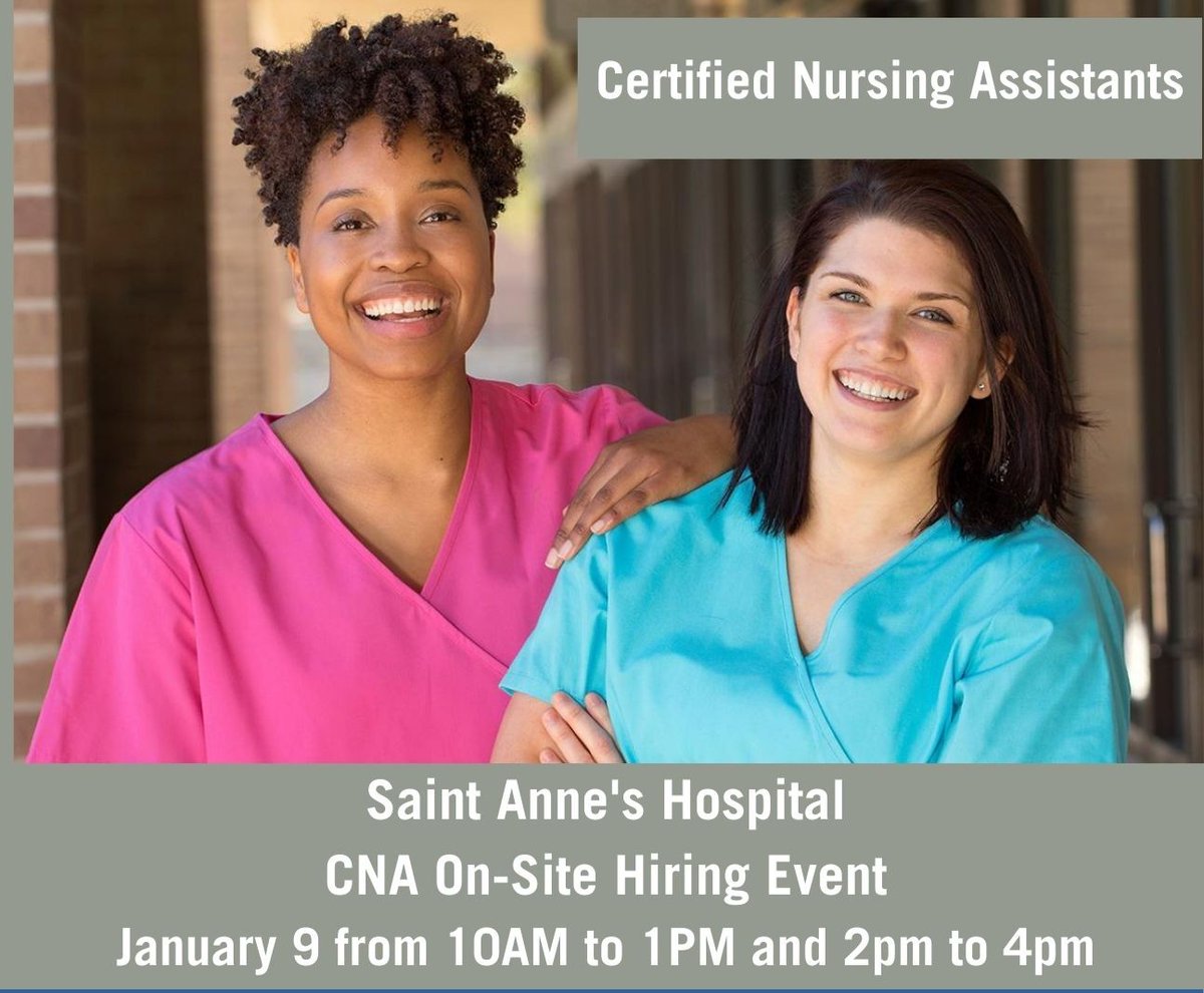 Bring your resume and join us for our On-Site CNA Hiring Event on January 9!
☑️ On-The-Spot Interviews
☑️ Exceptional Benefits
☑️ Competitive Compensation
RSVP Now: indeedhi.re/3NIQhNi