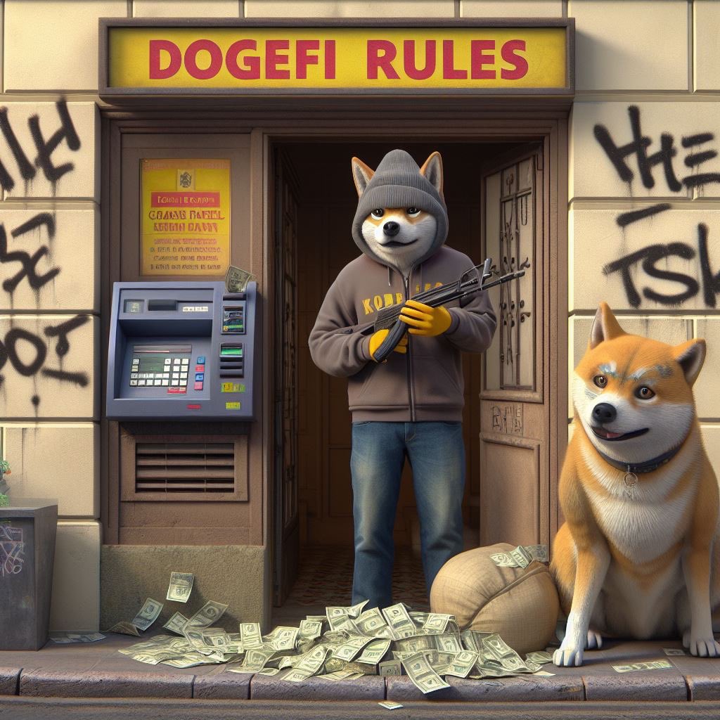Yo peeps 😍

Been a bit X-away, a bit busy💥

But #Dogechain is da bomb 🍾

TODAY

TOMORROW

AND SO ON AND ON 

THE CURRENT BANKINGSYSTEM IS SICK…#Cryptocurency is the future 🔥

#DogeFi rules