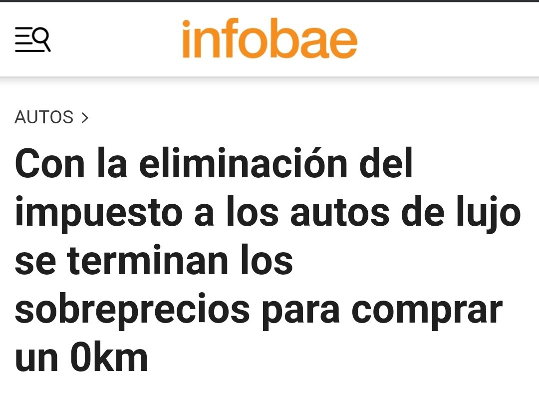 Vos tuviste que volver a pagar el IVA en el arroz, la leche, la carne y los fideos, pero el que compra un auto de lujo ya no paga el impuesto. La plata de tu bolsillo va a parar directo al de la casta. Sí hermanito, te cagaron.
