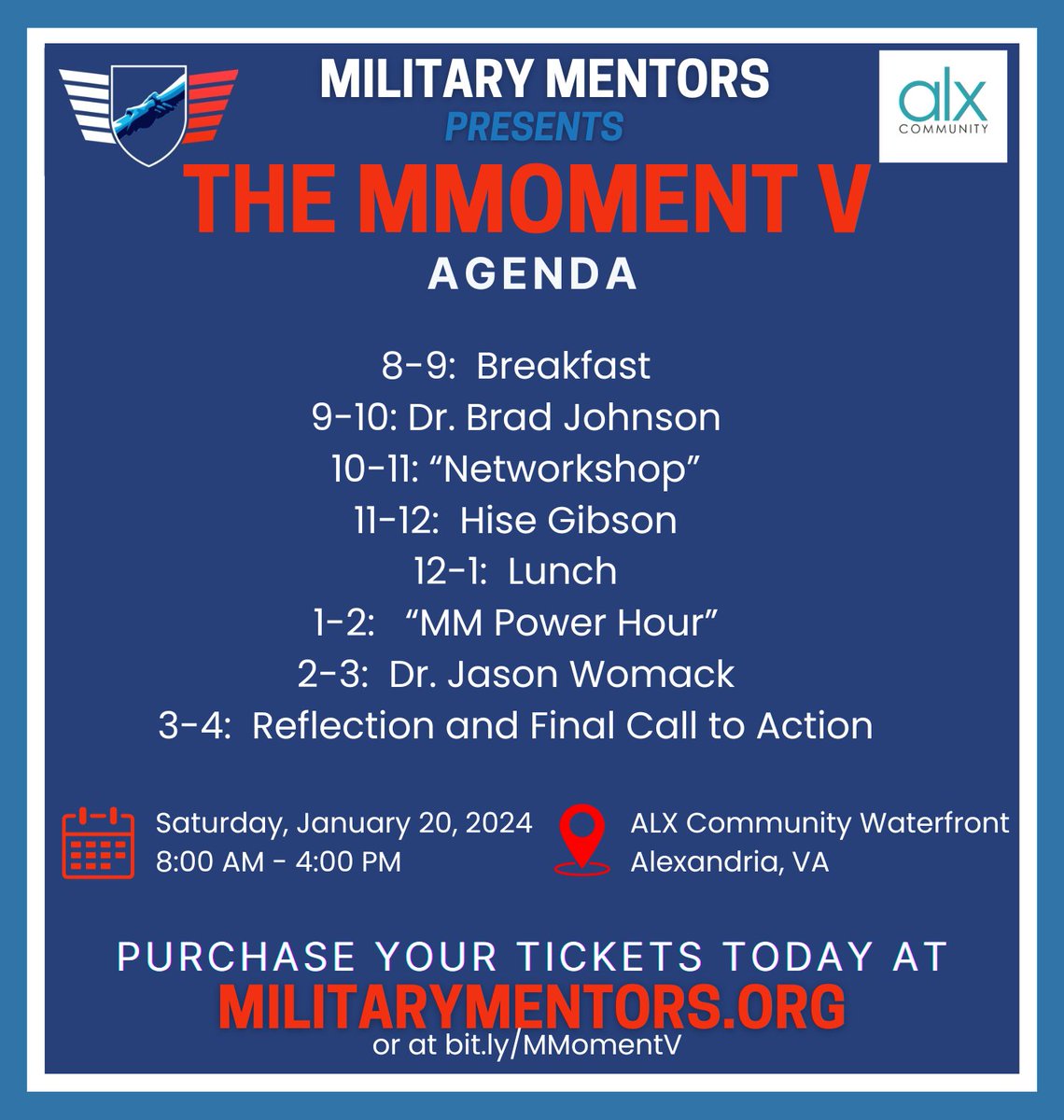 milmentors's tweet image. #MMomentV is next week! Get your tickets at bit.ly/MMomentV before we sell out!

This is THE ONLY #MMoment in 2024!
Join us for a reflective and interactive experience to inspire transformative leadership!

This is a #MMoment you don't want to miss!
🔄 🎓 ⬆️