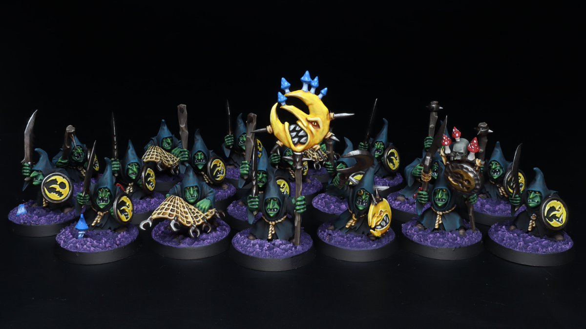 My first batch of Stabbas painted up!
