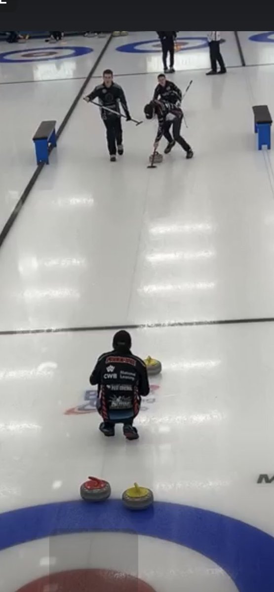 With a win over Team Wiebe we have qualified for the final of the Brandon Men’s Bonspiel! The final starts at 3:00 Pm.