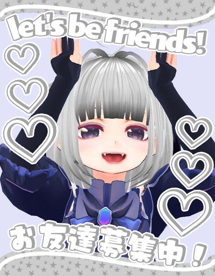 ( ՞. ̫.՞)おはにーと\♥︎/
#おはようVtuber 

#R6S 一緒に遊んだり
大会に出場出来る友だち大募集!!

配信に遊びに来てくれている方や
Twitter(X)でリプくれる方に
声掛けたり、誘わせて頂いてます‼️
仲良くしてくれーーーー♡