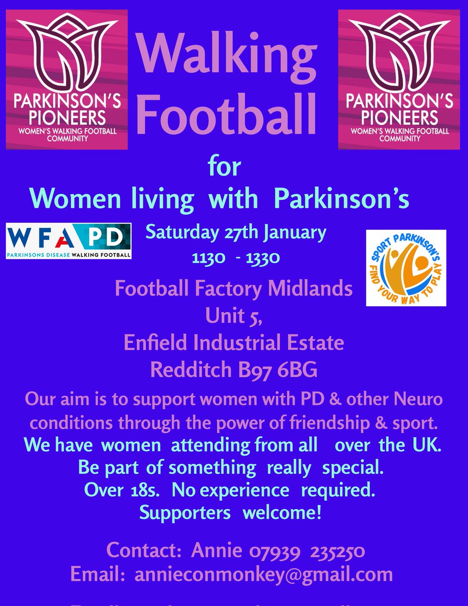 PDPioneers's tweet photo. Happy New Year!
We start 2024 as we mean to go on, creating a fabulous sisterhood of women PD Pioneers through the power of sport, friendship and fun.
No experience needed. Try something new.
Walking football is a game for everyone
#thisgirlcan
#weseeyounetwork
#hergametoo https://t.co/vlKGvegWac