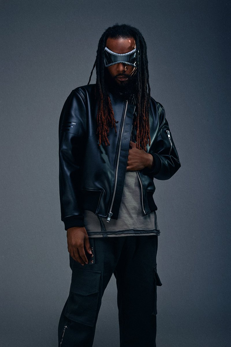 Dropping the <a href="/System17co/">System 17</a> Glyph Bomber on Friday. Been a long time coming...

I made two different bomber jacket designs. First in 2018 and another in 2021. I was just doodling around initially working on drawing skills.

These are made to order out of LA. Deets in 🧵