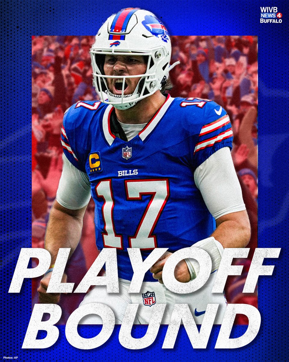 news4buffalo's tweet image. With the Jaguars loss to the Titans, the Bills have clinched a playoff berth for the fifth straight season.