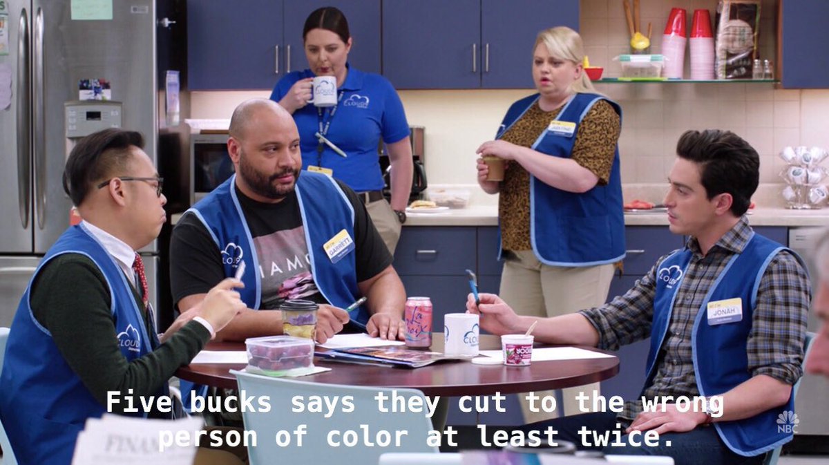 out of context superstore tweet media