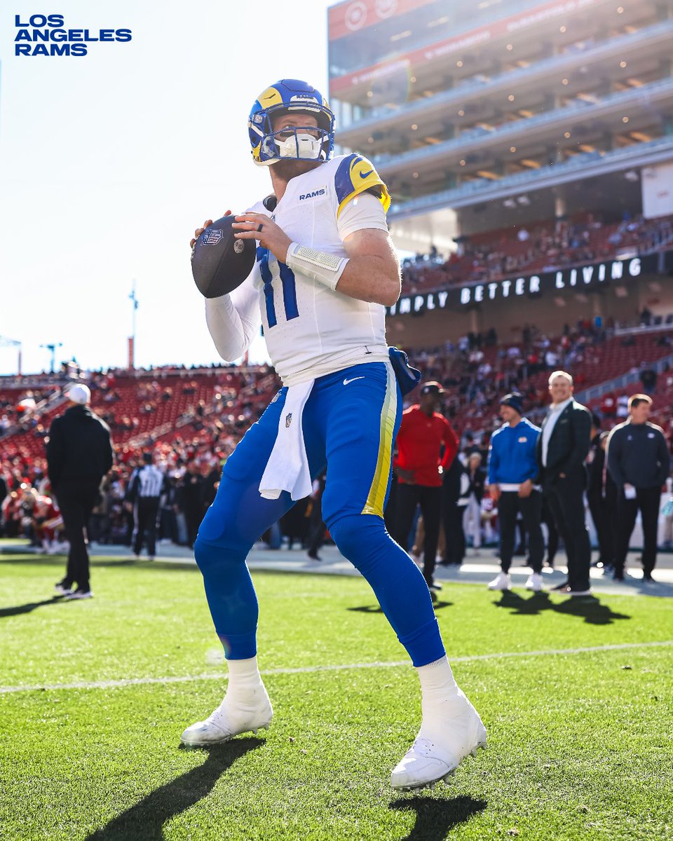 RamsNFL's tweet photo. Let's get it goin'. 🕜 https://t.co/waJxS1nSQZ