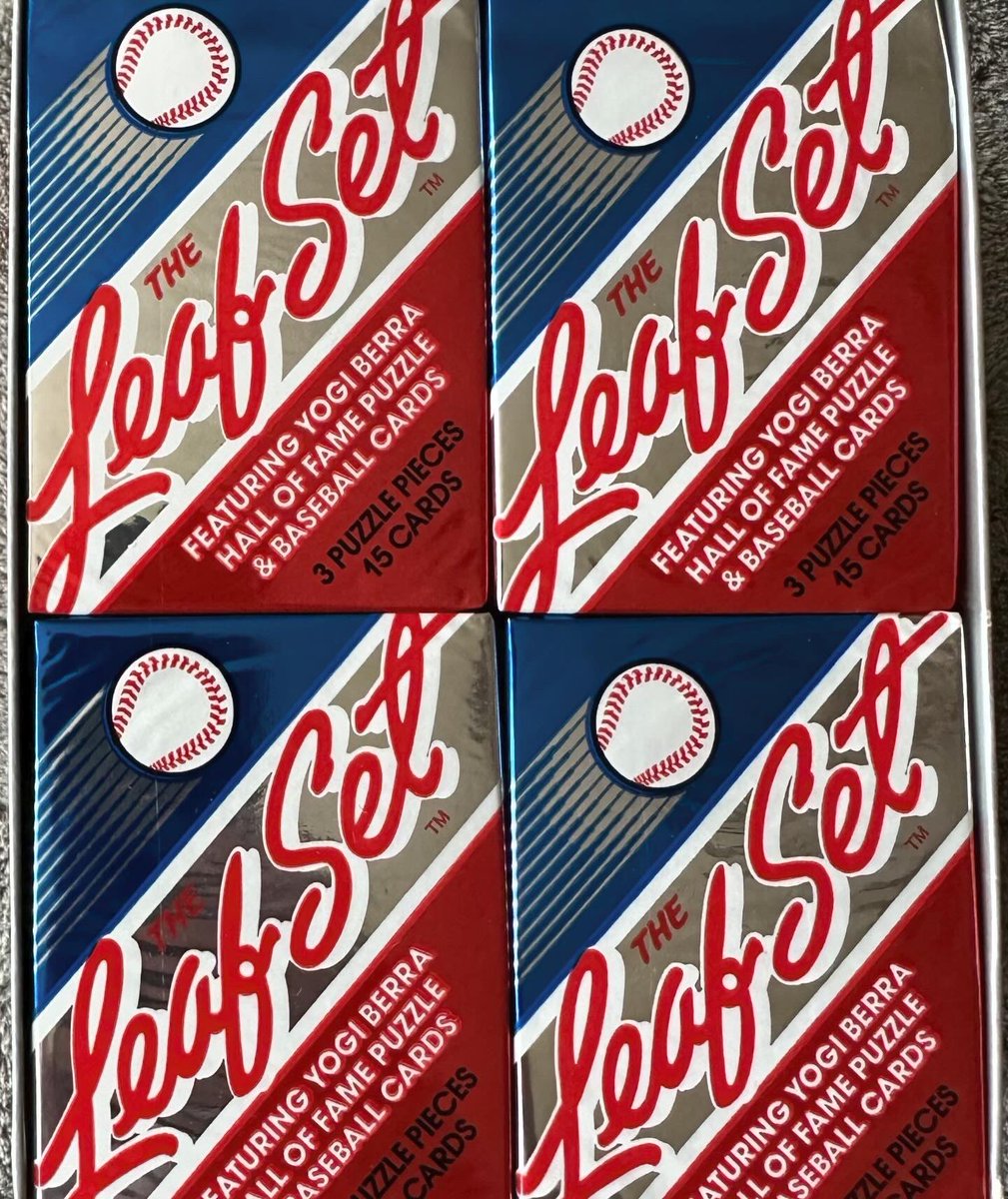 oldmanstylecard's tweet image. 1990 Leaf Series 1. Stay tuned for the hits! Can the Krispy Kreme Hot Box continue? Series 1 and 2 were on my hit list for 1987-1994 wax boxes for a while and finally secured after making a good deal. #junkwax #leaf #leafbaseball #donruss #90s #baseballcards #baseballcard #cards