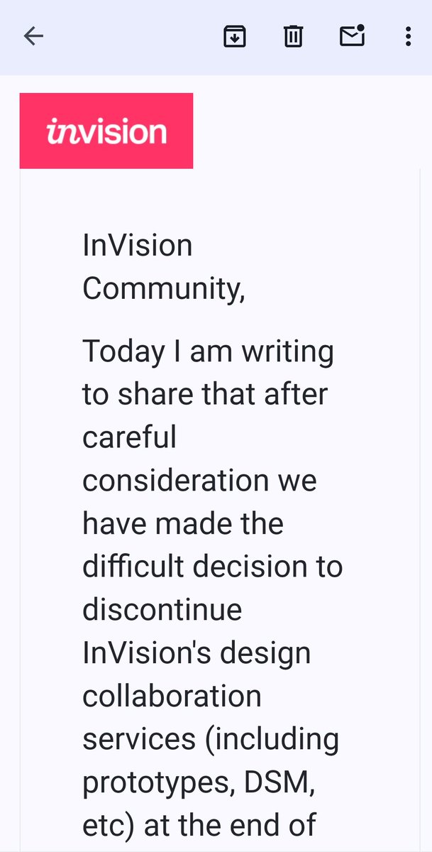 toni_fornes's tweet image. Ohhh!!! La primera herramienta que utilice para los diseños de producto digital va muriendo, que pena. #invision