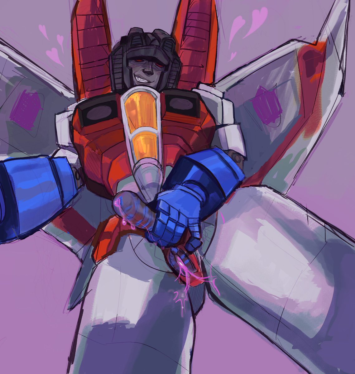 yuckyism's tweet photo. #valveplug a messy starscream 4 today https://t.co/SIB5eNwX6o