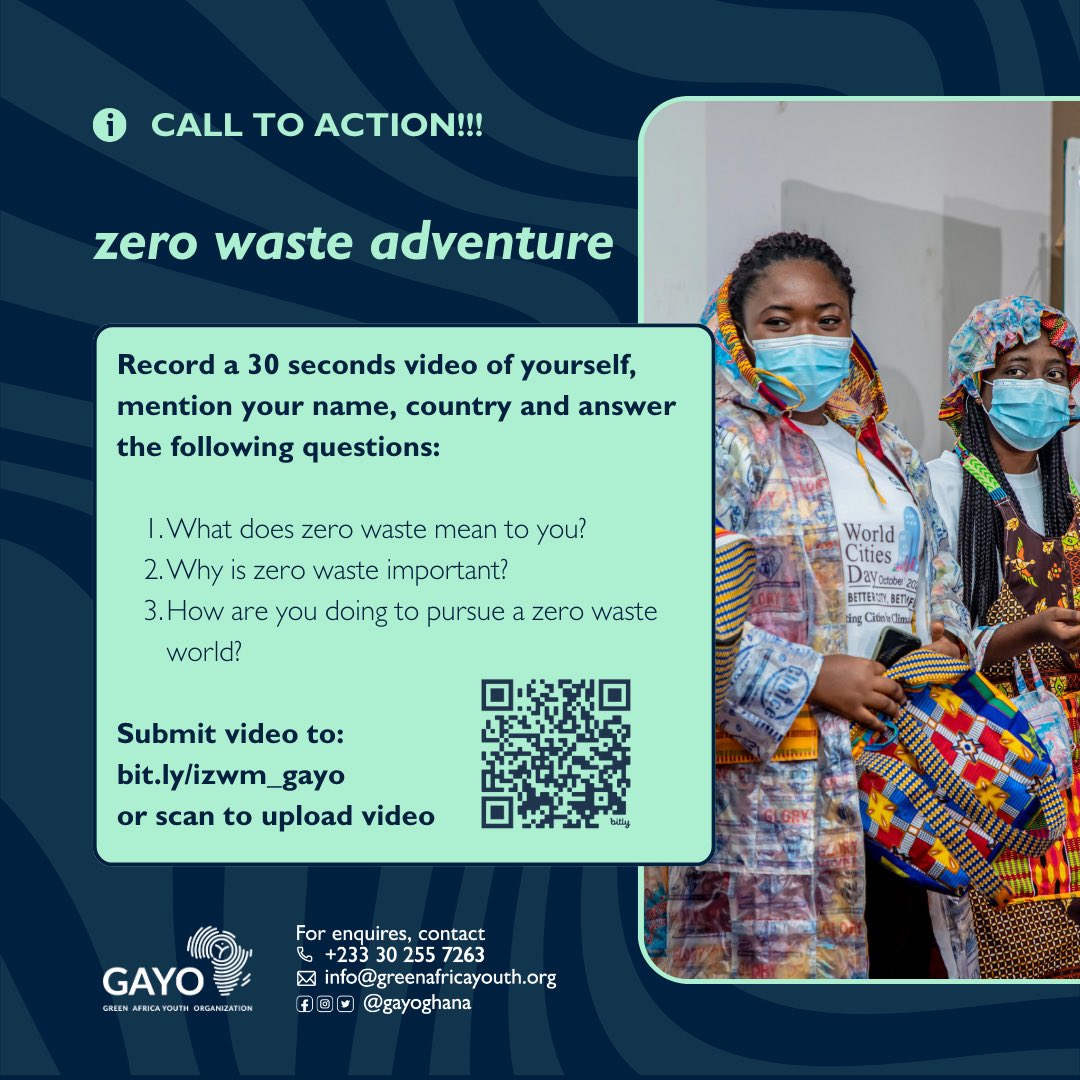 zerowaste_233's tweet photo. International #ZeroWaste Month is here! And we'd love to hear from you. 
Jump on this adventure and share with us and  the rest of the world what you know about zero waste.
Check flyer for details. https://t.co/6D2przPBZ6