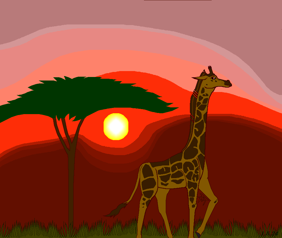 Tyradiance1's tweet photo. A birthday gift for my sister!
She likes giraffes.
Art By Me.
#nature #originala #animals https://t.co/eZUDm1I8kb