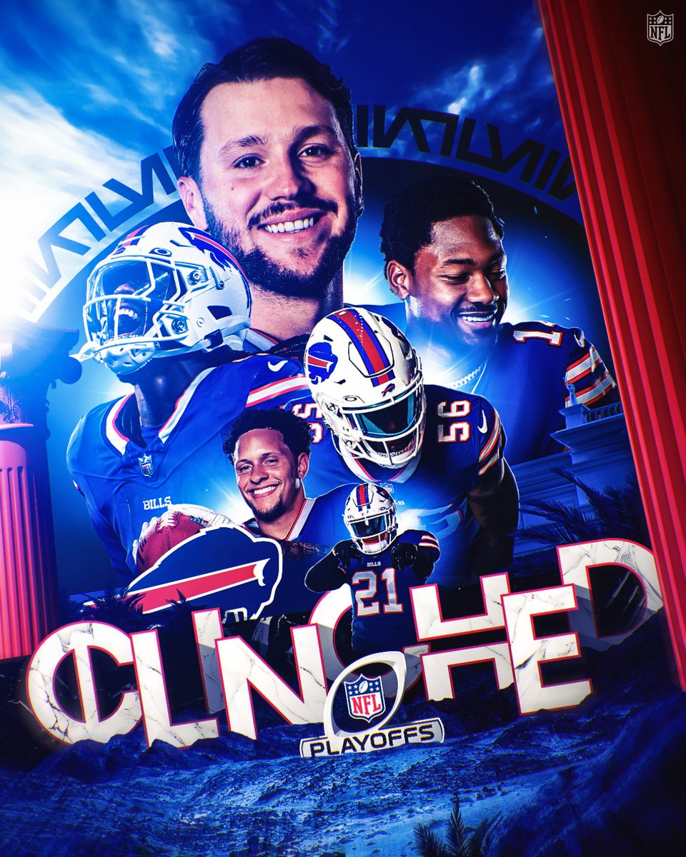 #BillsMafia is playoff bound!

#CellyClinched | <a href="/budlight/">Bud Light</a>