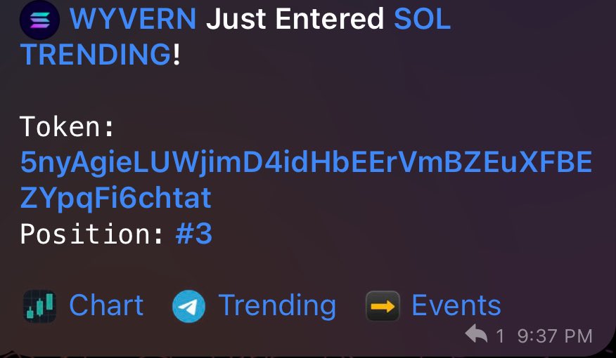 SOL TRENDING #3 right now

Join the $Wyvern cavan today