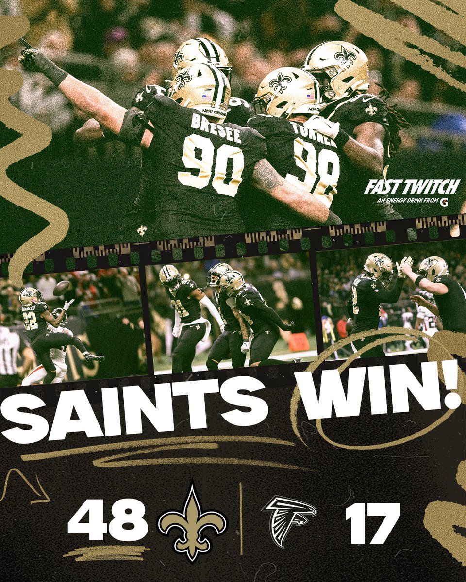 Saints's tweet image. RISE UP ⚜️

#Saints | @FastTwitchDrink