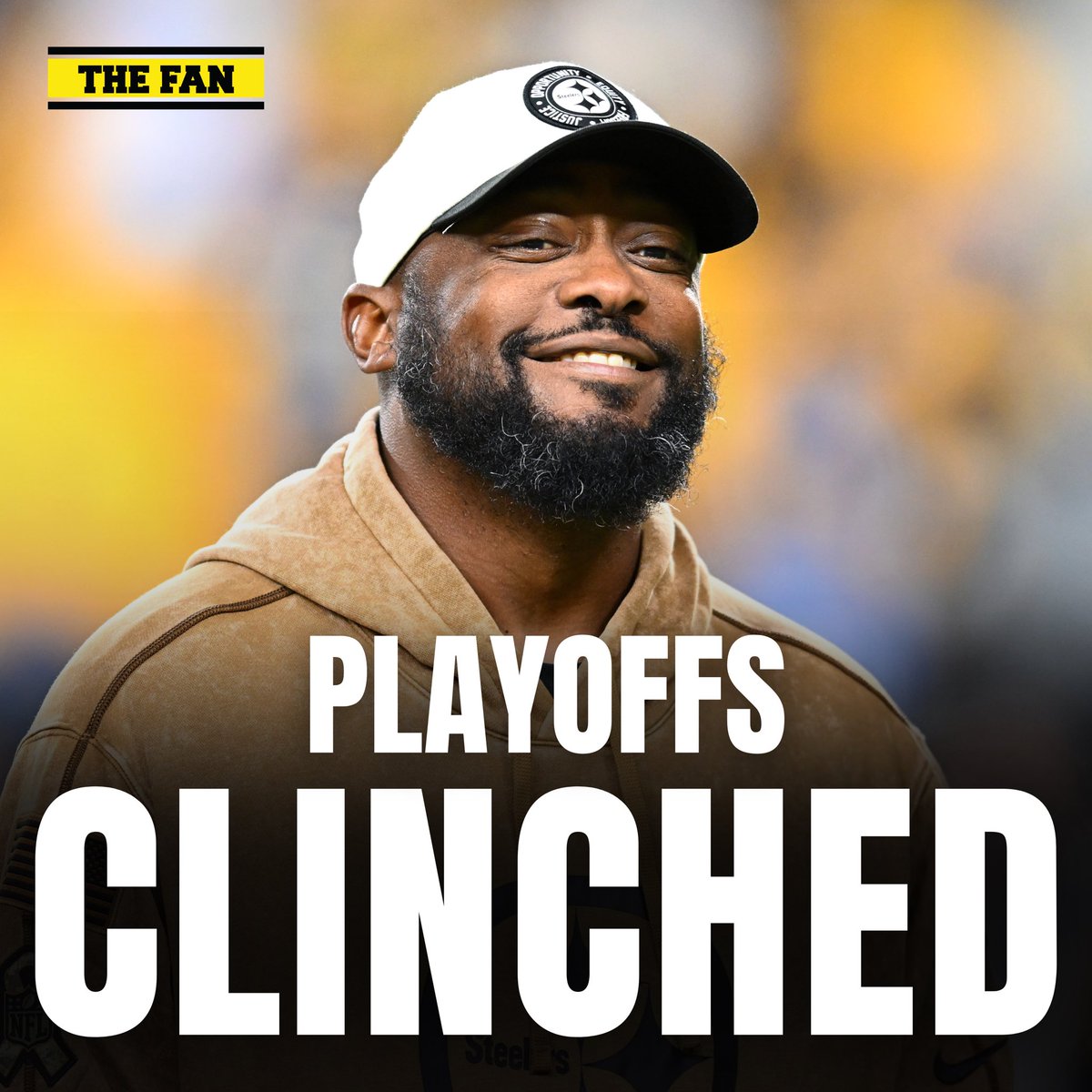937theFan's tweet photo. With Tennessee defeating Jacksonville, the #Steelers have clinched a spot in the 2024 #NFL Playoffs‼️

#HereWeGo https://t.co/tYkDZO8Pud