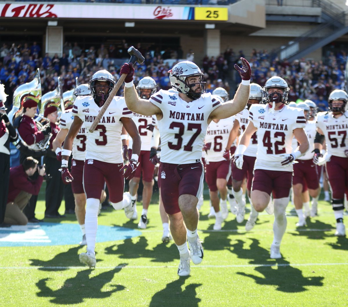 Photos from halftime of the #FCS national championship game from @Brooksnuanez courtesy of Greenhouse Farmacy