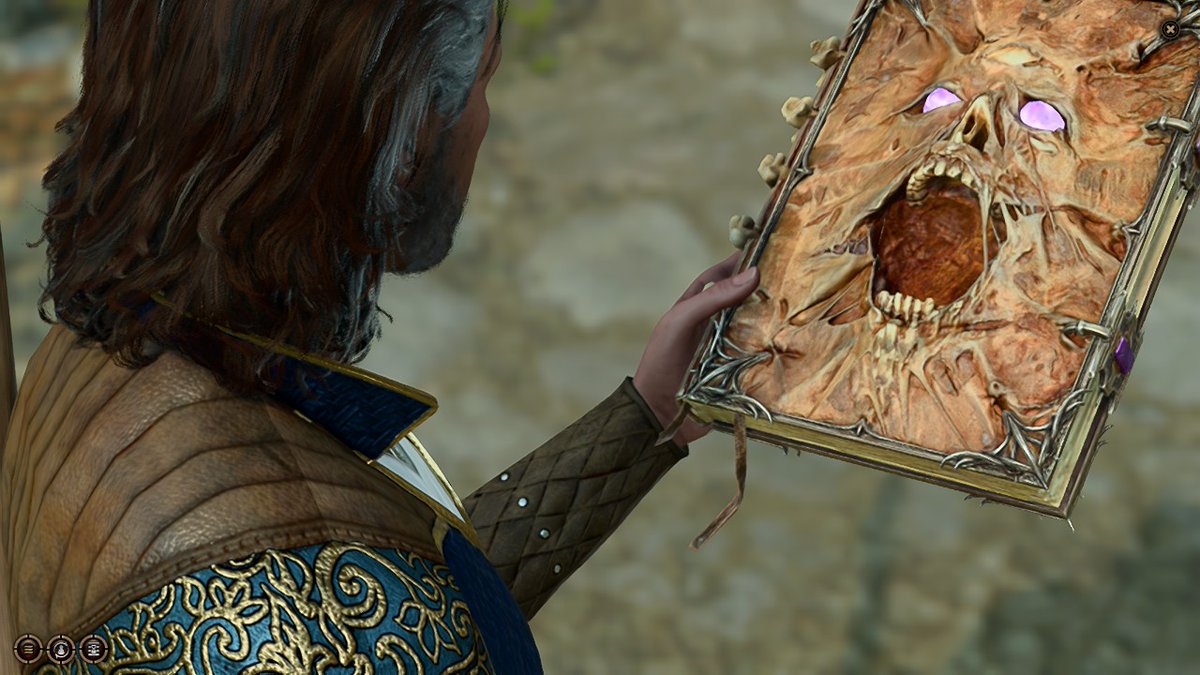 TheGascon's tweet photo. Seriously. What is it with magic users that they can't leave stuff like this alone? Then again, you'd have to pop off my arms before I'd so much as touch the Deck of Many Things, so I may not be the target audience. #BurnItWithFire #BaldursGate3 https://t.co/QMPwu55Ugi