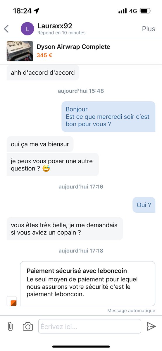 cloooec's tweet photo. Les avances du vendeur qui accepte qu’on se rencontre de nouveau pour que je lui rende le produit mais qui ne se présente jamais : https://t.co/E3wxlfiGOr