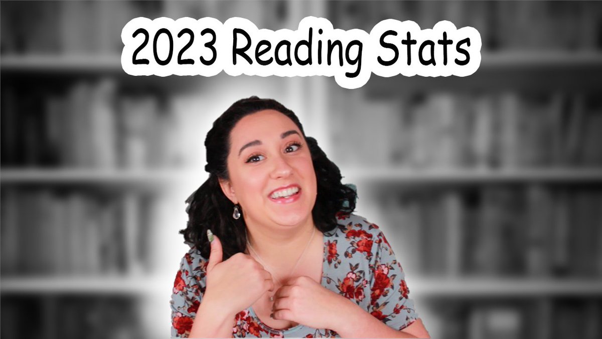 2023 Reading Stats youtu.be/IB8_NKF377s?si… #booktube