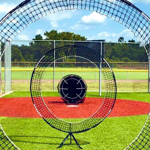 VflexSports's tweet photo. Ended last week on a very high note. We shipped a VX-5 front toss strike recognition trainer to @cowgirlsb in Stillwater, OK as well as a complete implicit targeting system for pitching to the World Series champion Texas Rangers @Rangers affiliate in the Dominican Republic. https://t.co/nfGyJk6AzL