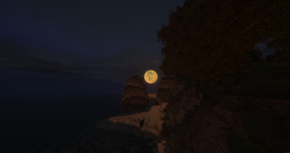 Triliton's tweet photo. Rising of the eye. #Silver shaders #WeAreConquest @Minecraft #Ethea #Minecraftroleplay https://t.co/N3JErrI48e