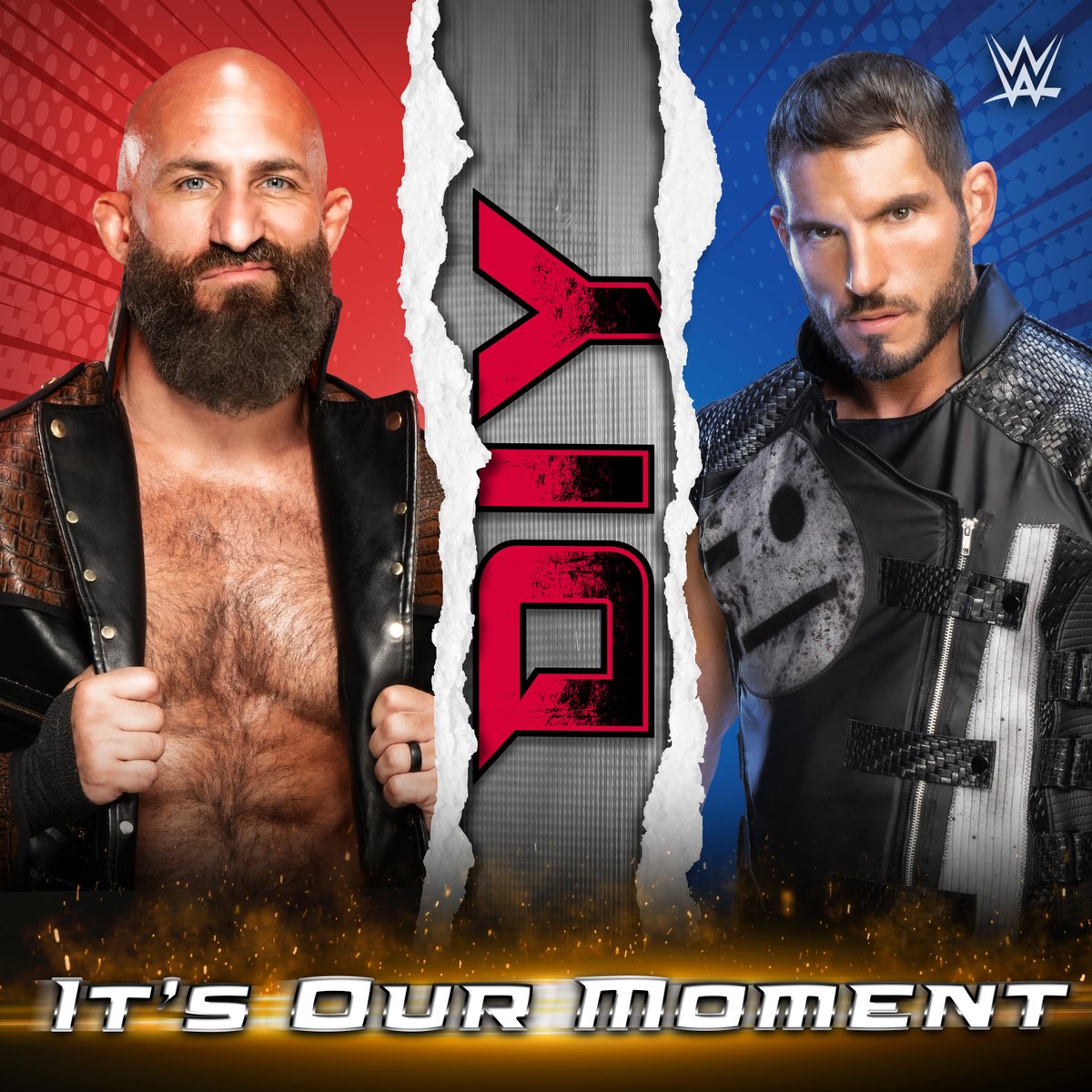 Onward and Upward. Listen to DIY’s theme “It’s Our Moment” on your favorite music service: linktr.ee/wwemusic @JohnnyGargano @CiampaWWE
