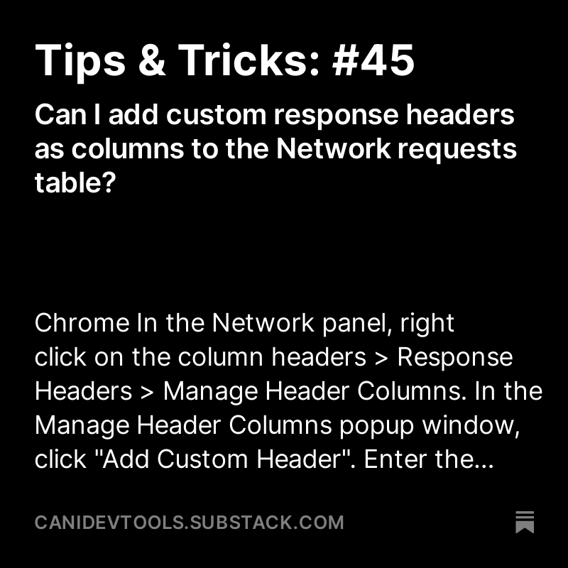 Can I DevTools? tweet media