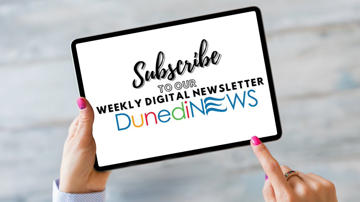 CityofDunedinFl's tweet photo. Stay informed with all the happenings in #DelightfulDunedin 🧡 Subscribe to our weekly digital newsletter here: https://t.co/dIRq8Hwh34 https://t.co/l0ThmB8g6m