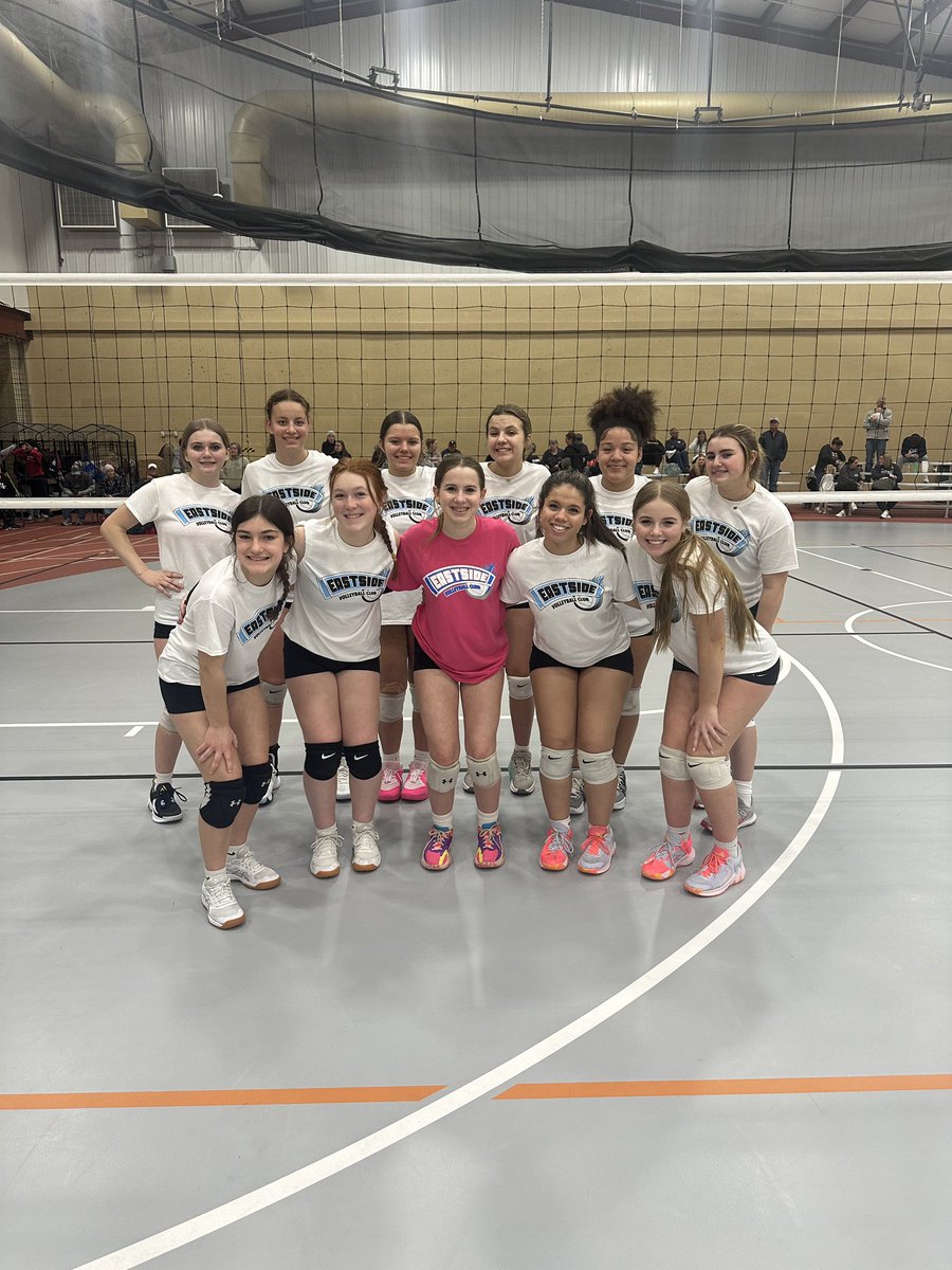 ESVBC 15U Storm won the Silver 16U bracket at ESVBC JVA Winter Classic! 💪🏻🏐 #esvbcstrong #jva #jvavolleyball