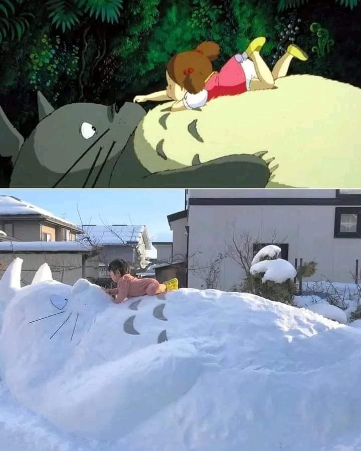 Snow Totoro 🥰