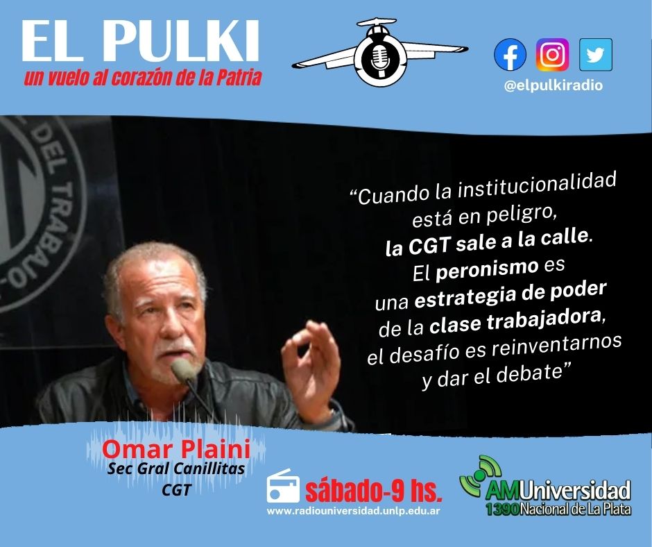 Entrevista a <a href="/omarplaini53/">Omar Plaini🇦🇷</a> Sec Gral de Canillitas <a href="/Sivendia_BsAs/">Sindicato Vendedores de Diarios y Revistas</a> / CGT
x <a href="/radioulaplata/">Radio UNLP</a> 
AUDIO > ar.radiocut.fm/audiocut/cuand…